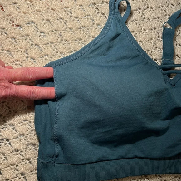 Kindly Yours V-Neck Sports Bra/Bralette size 3X - Picture 7 of 8